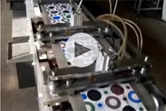 SPR multicolor rollo de cinta automtica de la pantalla de la mquina de impresin