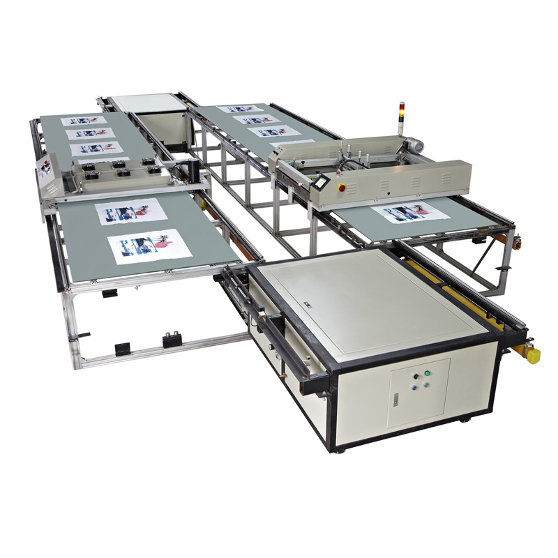 SPT series Automatic platen printing machine