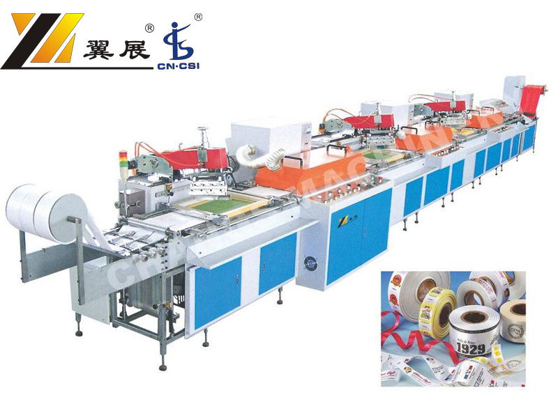 SPR Series Roll to Roll Multi-color Automatic Screen Printing Machine
